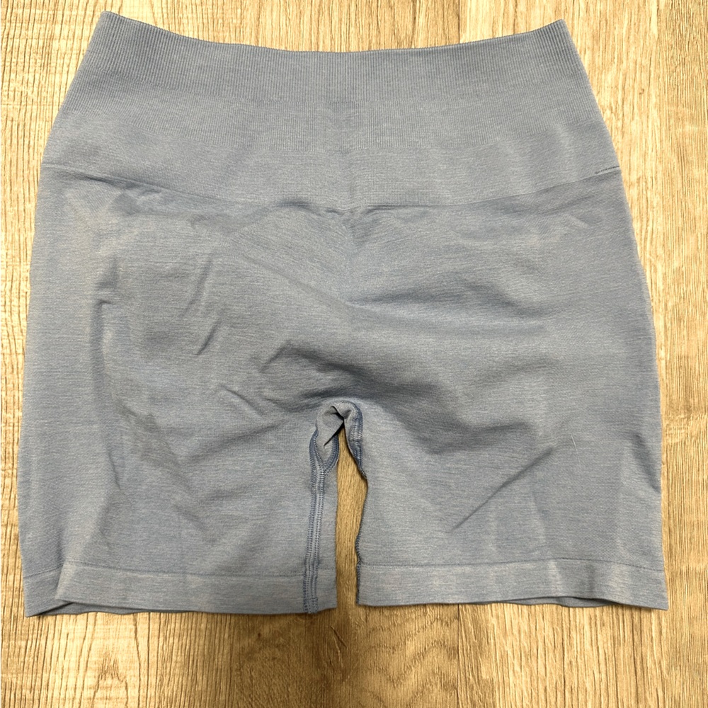 Alphalete Amplify Shorts 4.5” Washed Denim - Size Medium